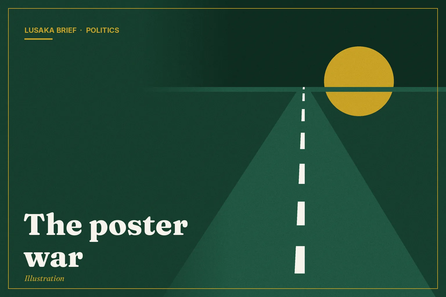 Illustration: The poster war
