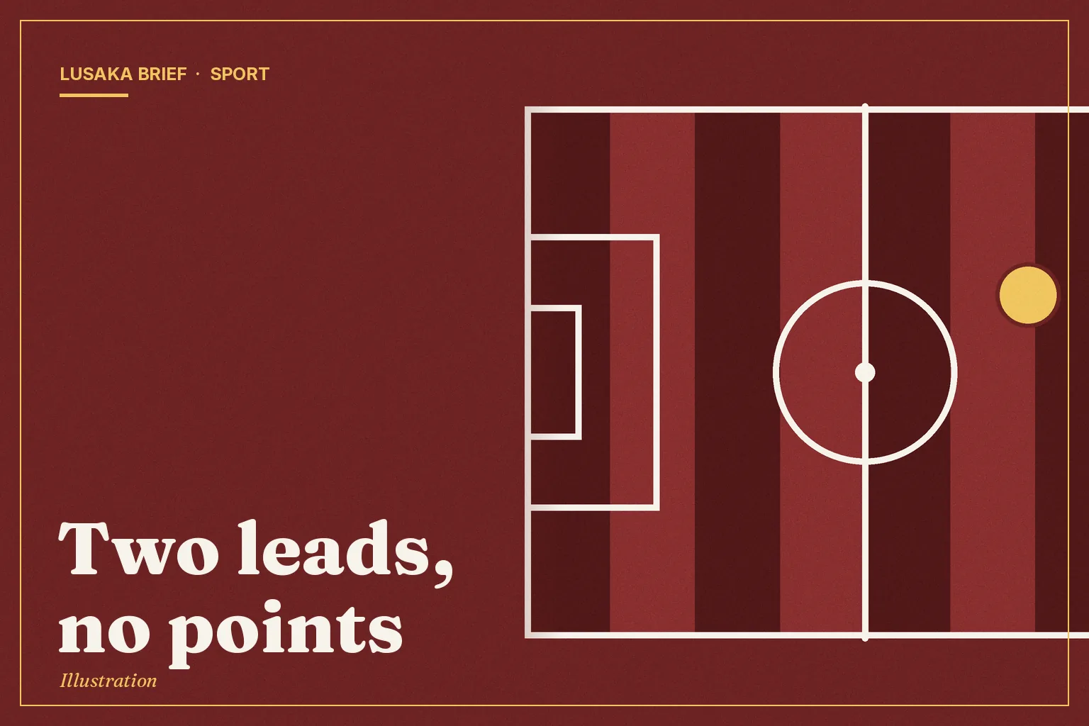 Illustration: Two leads, no points
