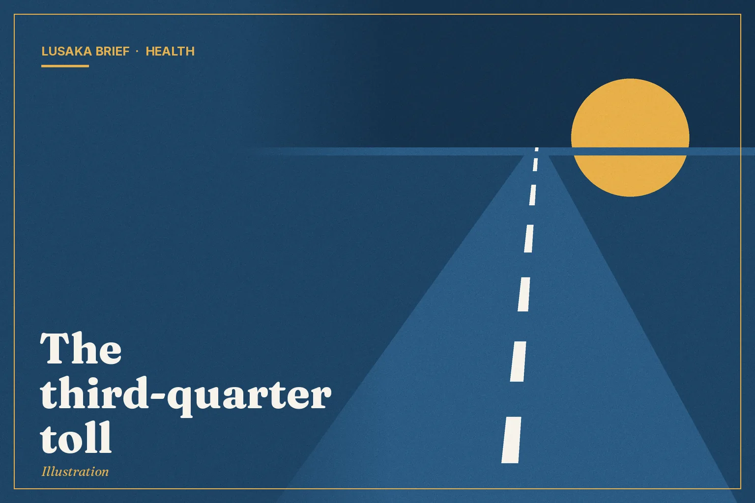 Illustration: The third-quarter toll