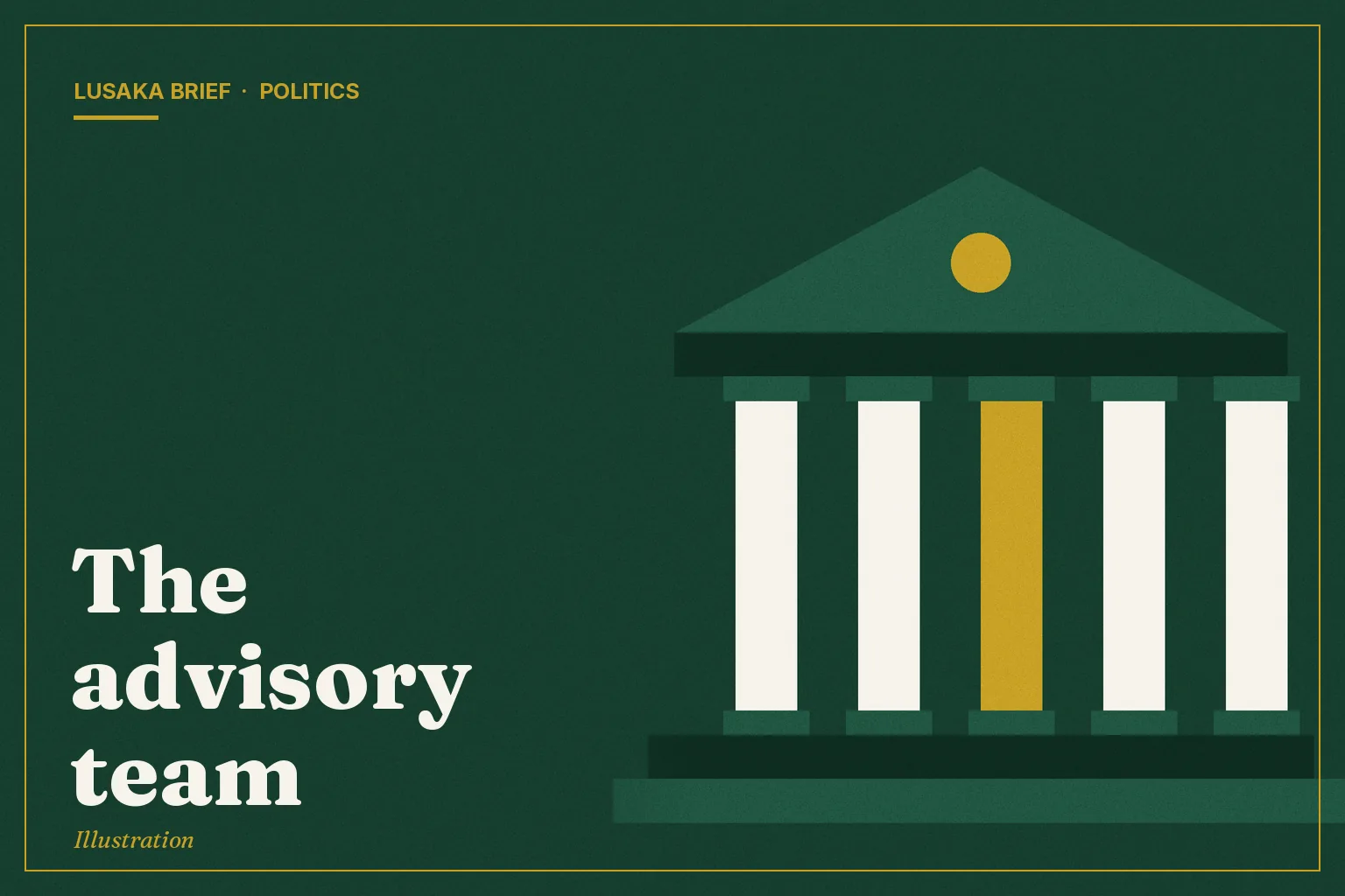 Illustration: The advisory team