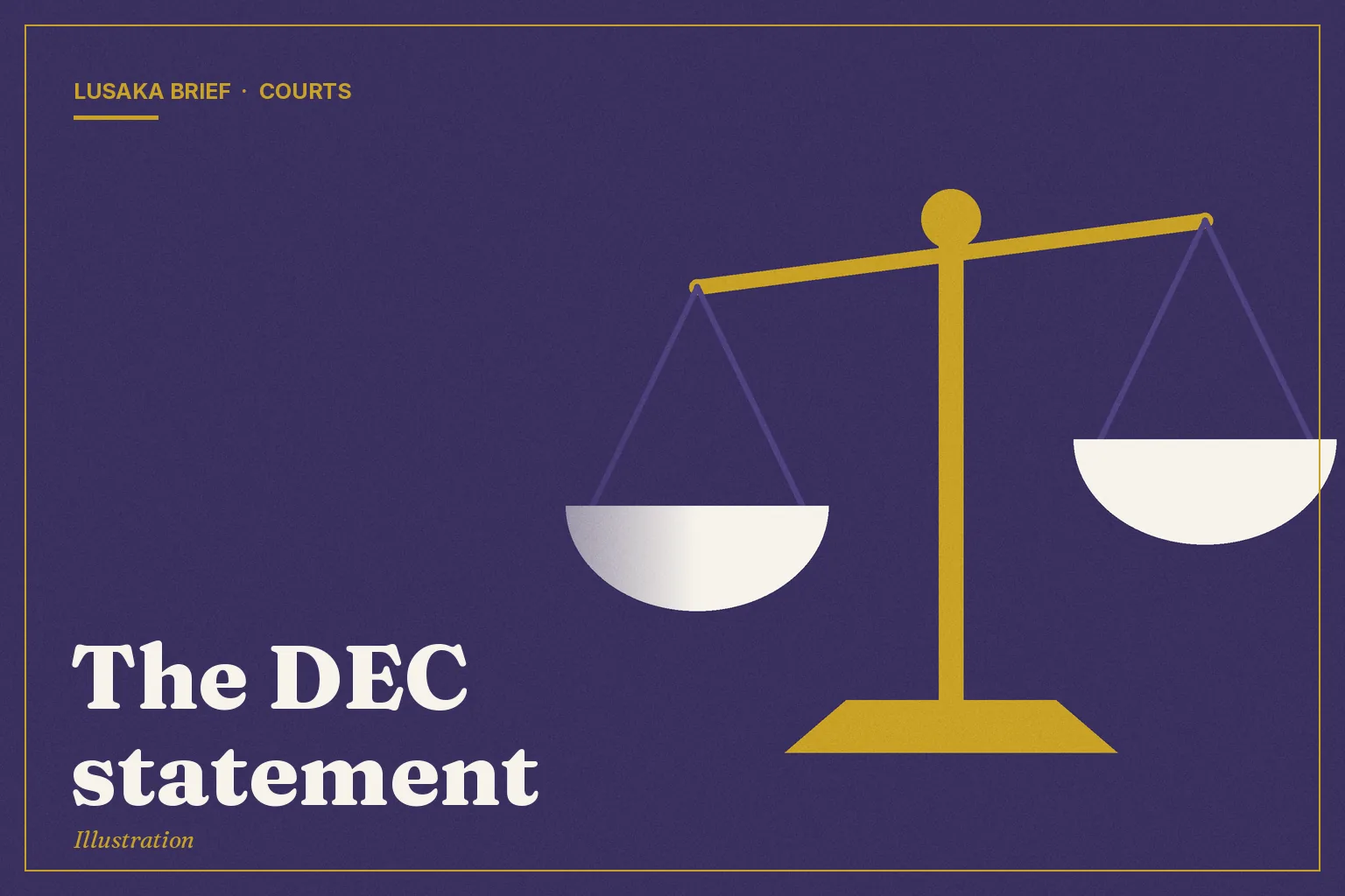 Illustration: The DEC statement