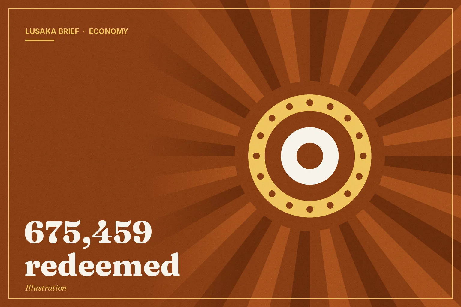 Illustration: 675,459 redeemed