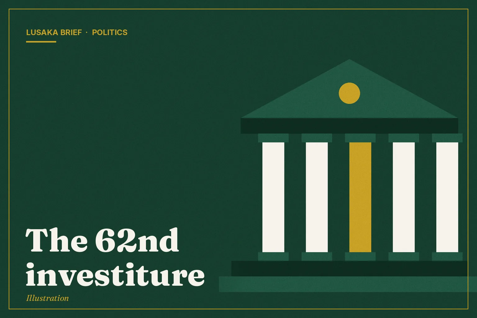 Illustration: The 62nd investiture