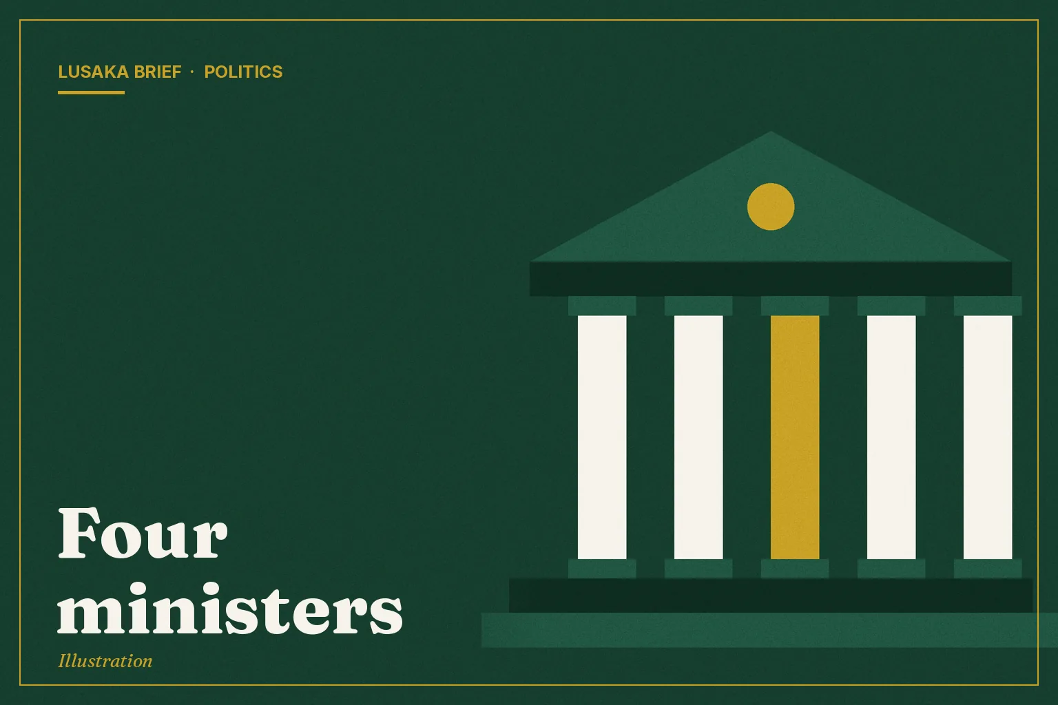 Illustration: Four ministers