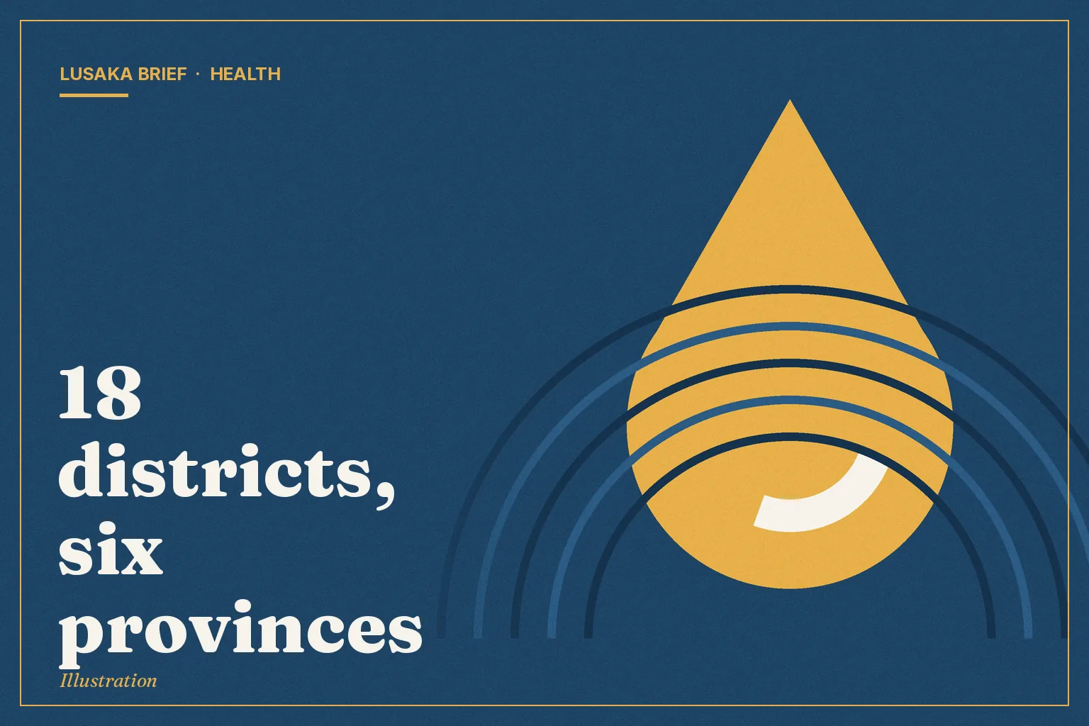Illustration: 18 districts, six provinces