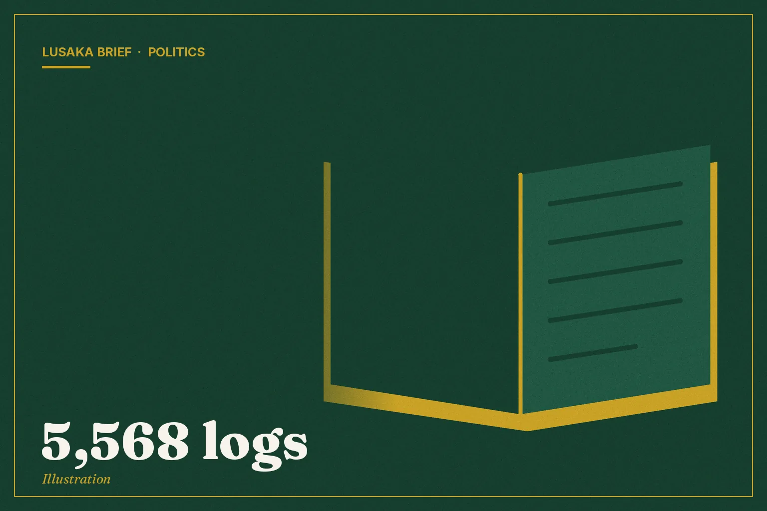 Illustration: 5,568 logs