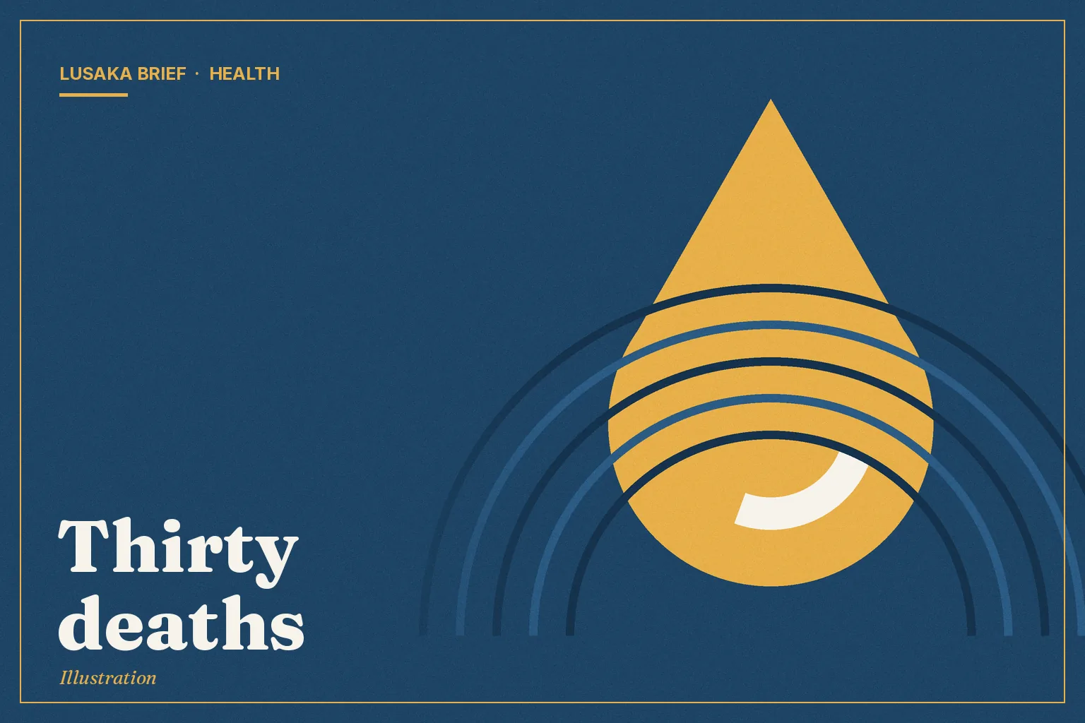 Illustration: Thirty deaths