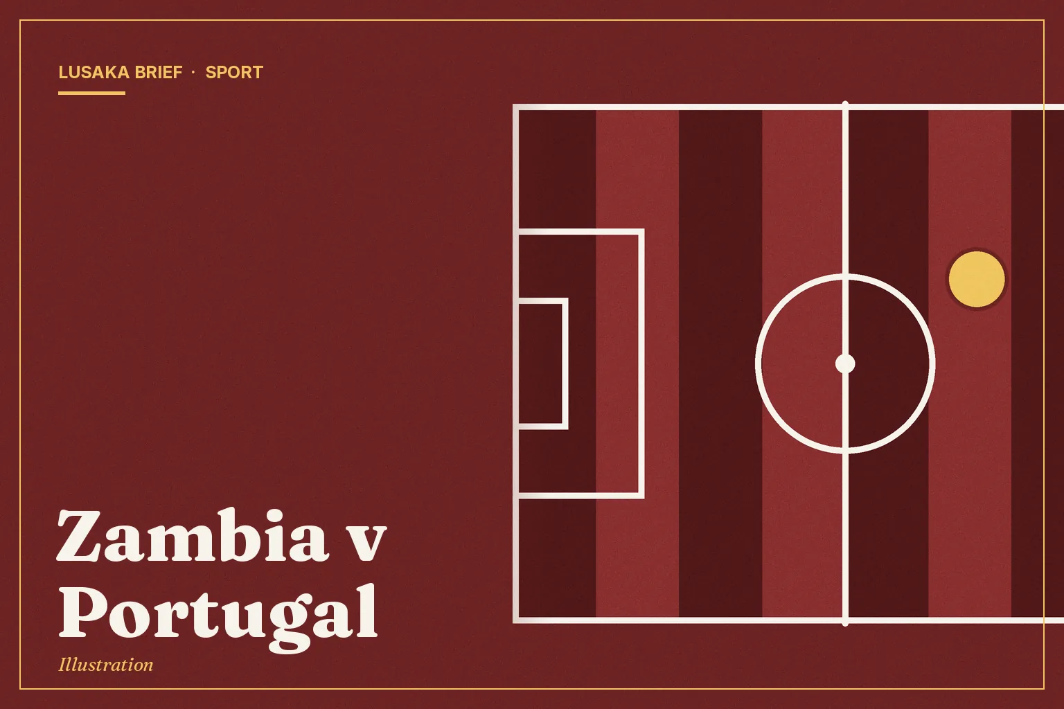Illustration: Zambia v Portugal